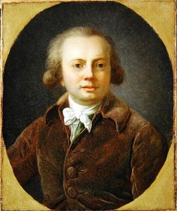 Nuoren miehen muotokuva (öljy kankaalle) tekijältä Henri Pierre Danloux