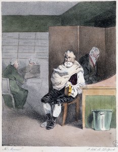 Sous-kokki - Henri Monnierin kirjassa "" Hallintotavat". tekijältä Henri Bonaventure Monnier
