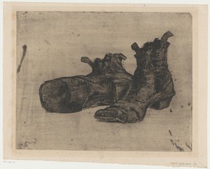 Pari saappaat tekijältä Henri Charles Guérard (signed by artist)