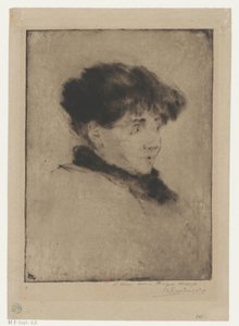 Portret van Eva Gonzalèsfinnish