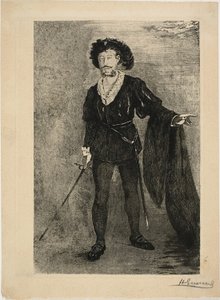 Faure Hamletin roolissa tekijältä Henri Charles Guérard