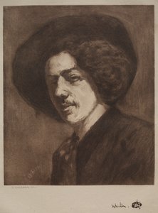 James McNeill Whistler. tekijältä Henri Charles Guérard