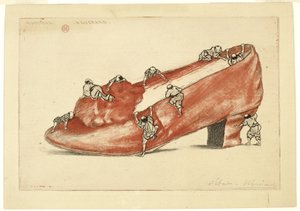 Kengän hyökkäys, 1888 tekijältä Henri Charles Guérard