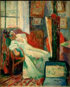 Mallin lepo (Jeanne) tekijältä Henri Charles Manguin