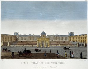Näkymä Chateau des Tuileries