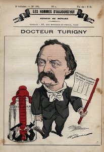 Sarjakuva Jean Prosper Turignysta 1822-1905 Les Hommes d