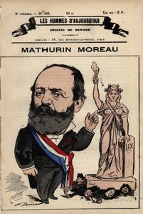 Sarjakuva Mathurin Moreausta (1822-1912) Les Hommes d