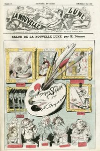 Kuva Henri Demaresta (1846-1888) La Nouvelle Lunen kanteen tekijältä Henri Demare
