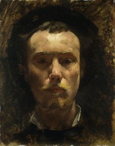 Automaattinen muotokuva, n. 1885 tekijältä Henri Edmond Cross