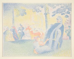 Champs Elysees tekijältä Henri Edmond Cross