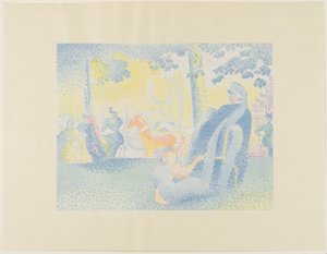 Champs Elysees tekijältä Henri Edmond Cross