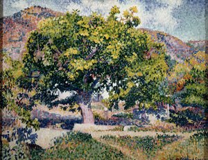 Lähellä taloani, 1906. tekijältä Henri Edmond Cross