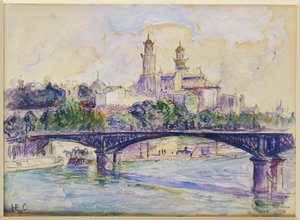 Seine Trocaderon edessä tekijältä Henri Edmond Cross