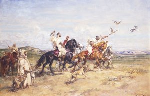 Falcon Chase; La Chasse au Falcon, 1923