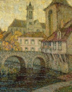 Porte de Bourgogne, Moret tekijältä Henri Eugene Augustin Le Sidaner