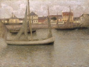 "Boats, Heyst", 1900.