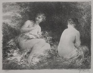 Uimarit tekijältä Henri Fantin-Latour