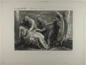 Laskeuma ristiltä tekijältä Henri Fantin-Latour