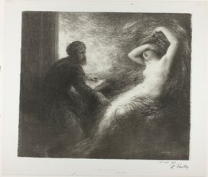 Mielikuva Kundrysta tekijältä Henri Fantin-Latour