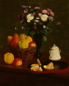 Kukat ja hedelmät tekijältä Henri Fantin-Latour
