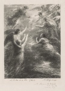 Paratiisi ja Peri tekijältä Henri Fantin-Latour