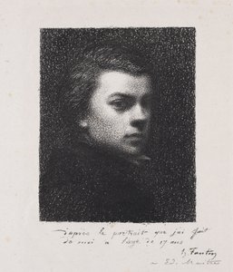 Taiteilija 17-vuotiaana tekijältä Henri Fantin-Latour