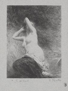 Ariadne tekijältä Ignace Henri Jean Fantin Latour