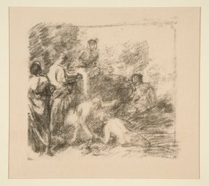 Uimarit tekijältä Ignace Henri Jean Fantin Latour
