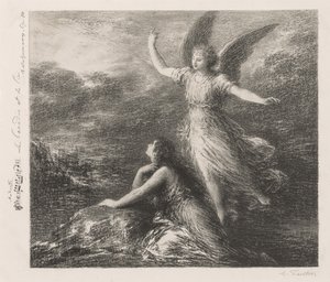Debyytti Paradise and the Peristä (toinen levy) tekijältä Ignace Henri Jean Fantin Latour