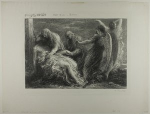 Laskeuma ristiltä tekijältä Ignace Henri Jean Fantin Latour
