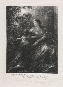 Troijalaisten duetto tekijältä Ignace Henri Jean Fantin Latour