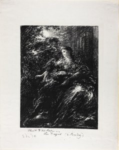 Troijalaisten duetto, kuudes levy tekijältä Ignace Henri Jean Fantin Latour