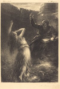 Mielikuva Kundrysta (2. levy) tekijältä Ignace Henri Jean Fantin Latour