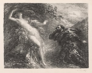 Manfred ja Astarte tekijältä Ignace Henri Jean Fantin Latour