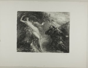 Manfred ja Astartea, kolmas levy tekijältä Ignace Henri Jean Fantin Latour