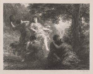 Pastoraalinen tekijältä Ignace Henri Jean Fantin Latour