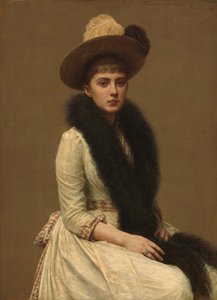 Sonian muotokuva, 1890. tekijältä Ignace Henri Jean Fantin Latour