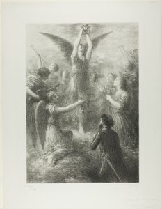 Lohengrinin alkusoitto, toinen levy tekijältä Ignace Henri Jean Fantin Latour