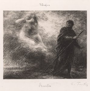 Rinaldo tekijältä Ignace Henri Jean Fantin Latour