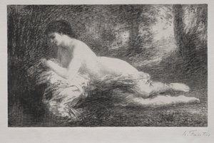 Réverie tekijältä Ignace Henri Jean Fantin Latour