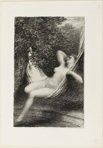 Saara kylpejä tekijältä Ignace Henri Jean Fantin Latour