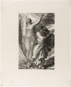Siegfried: III näytös, Erdan mielikuva tekijältä Ignace Henri Jean Fantin Latour