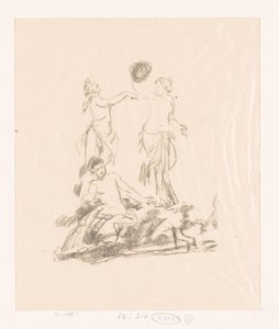 Tutkimus kolmesta tanssivasta naisesta tekijältä Ignace Henri Jean Fantin Latour