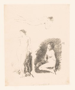 Tutkimusarkki kolmella alastomalla naisella tekijältä Ignace Henri Jean Fantin Latour