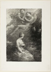 Faustin tuomio: Margueriten ilmestyminen tekijältä Ignace Henri Jean Fantin-Latour