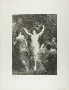 Tanssi tekijältä Ignace Henri Jean Fantin Latour