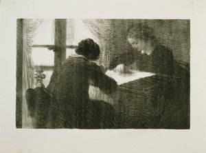Brodeeraajat, nro 2 tekijältä Ignace Henri Jean Fantin Latour