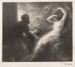 Kundryn mielikuva tekijältä Ignace Henri Jean Fantin Latour