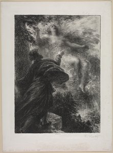 Alppien keiju tekijältä Ignace Henri Jean Fantin Latour