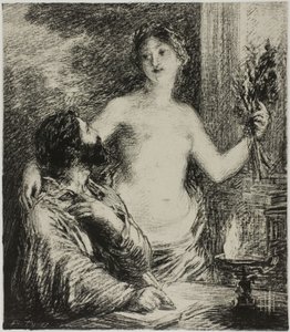 Muusikko tekijältä Ignace Henri Jean Fantin Latour